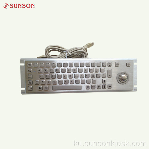 Vandal Metal Keyboard with Touch Pad
